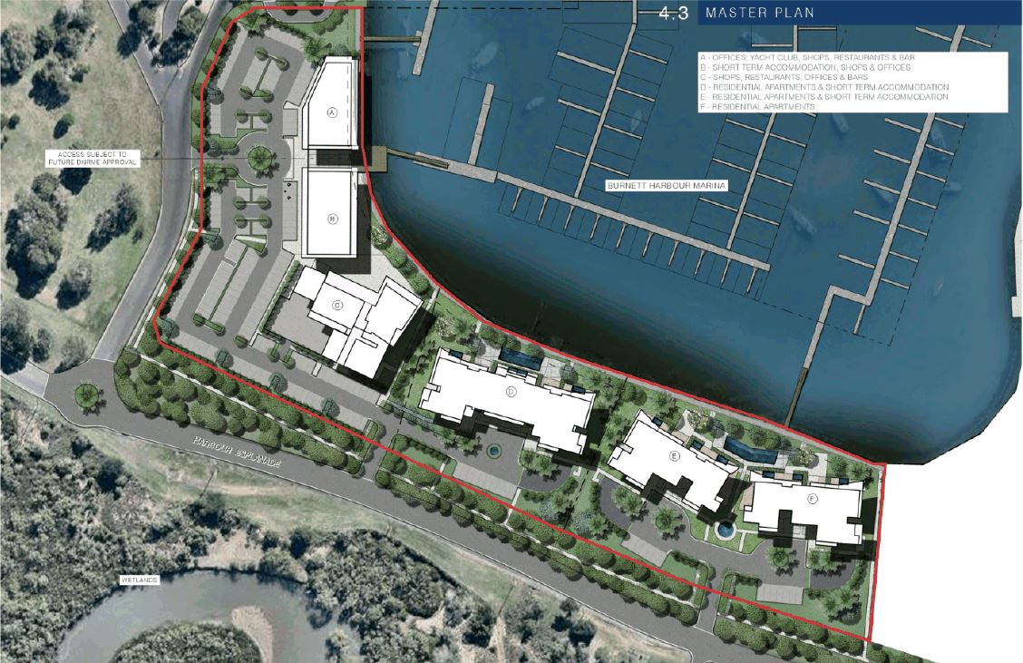 Burnett Heads Marina Village building locations Burnett Heads Gateway Marina