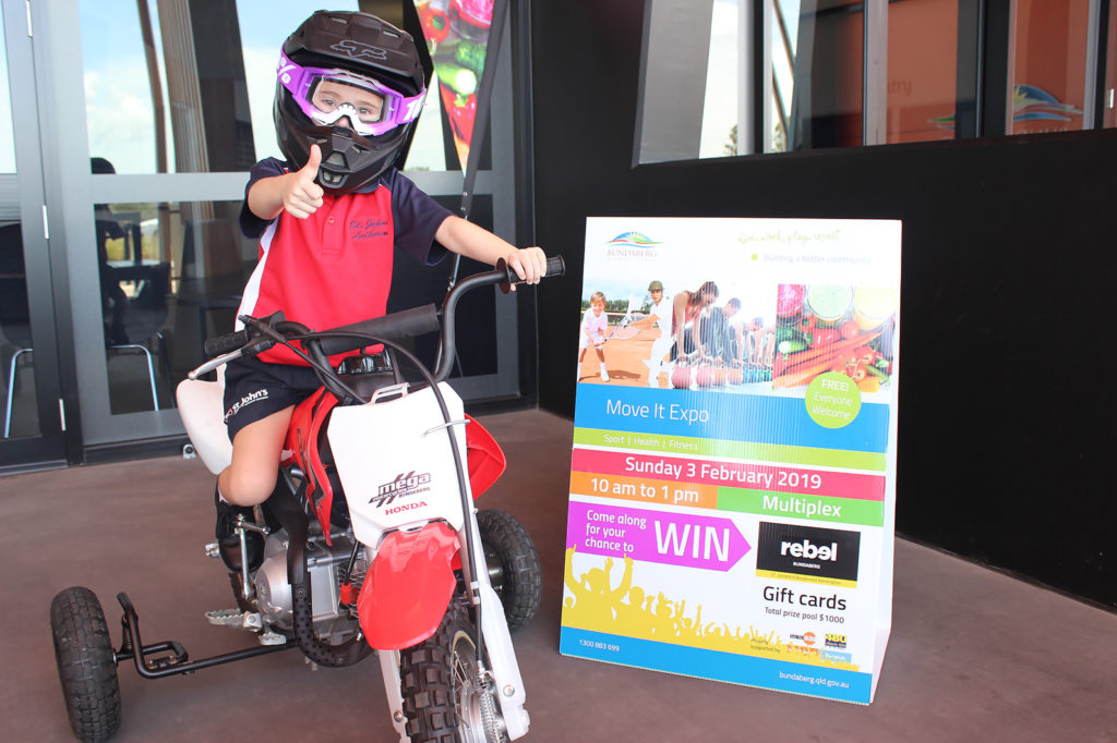 The Move It Expo is happening this weekend and five year old Arianna Juster is excited.