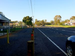 Sharon State School safety improvements include extension of the Kiss and Go zone.