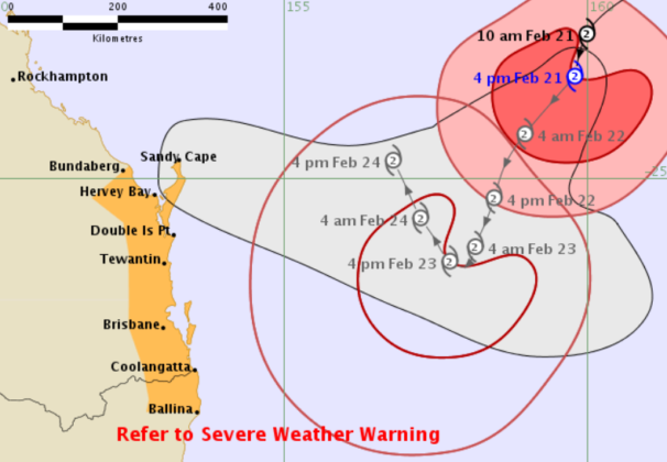 Cyclone watch cancelled for Queensland coast \u2013 Bundaberg Now