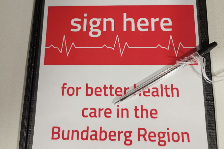 Petition to build a new hospital in Bundaberg