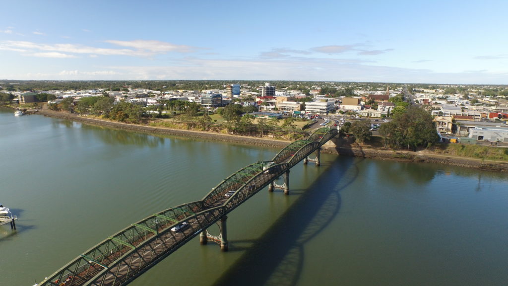 An operational works permit has been lodged for a unit block on the Burnett River.