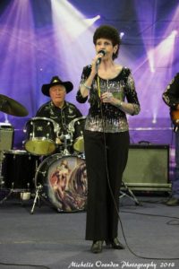 At 72, Evelyn Bury still performs at festivals.