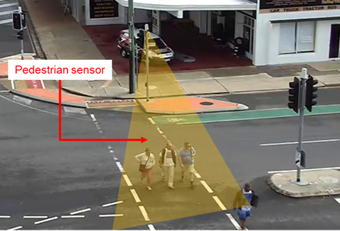 pedestrian sensor