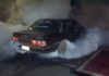 Hoon doing burnout