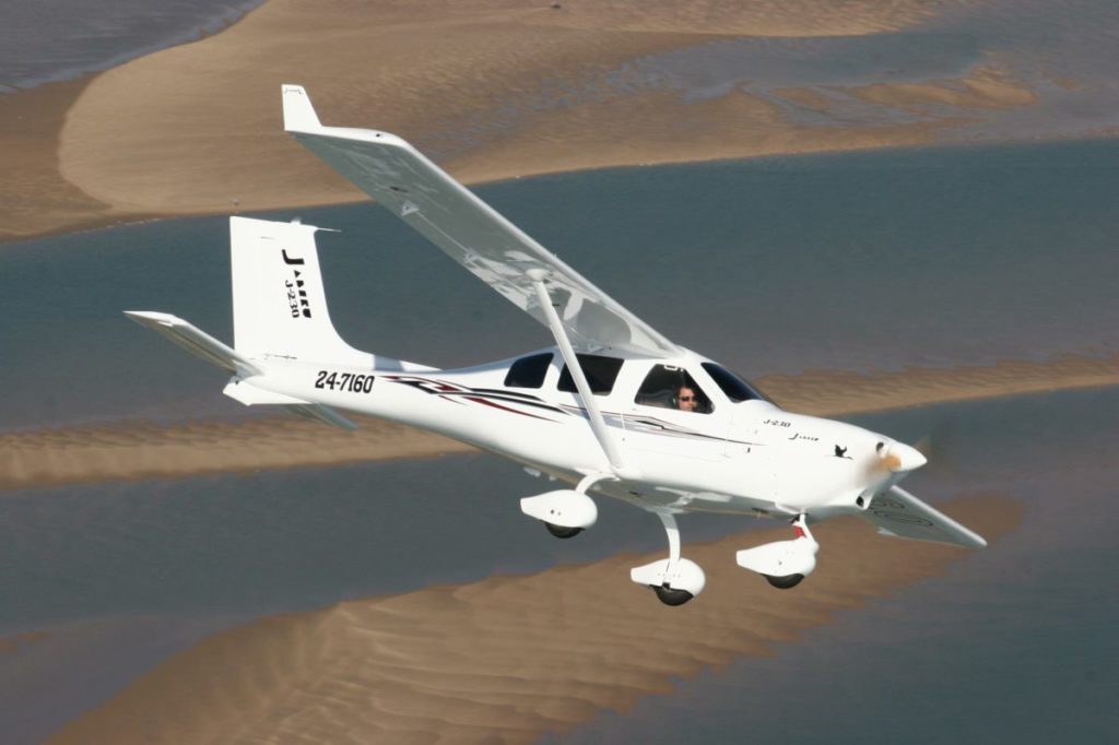 The Bundaberg engineered Jabiru J230 aircraft.