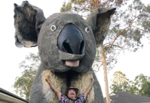 A giant koala will be visiting Bundaberg to promote Townsville Cultural Fest