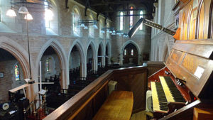 View from the organ loft