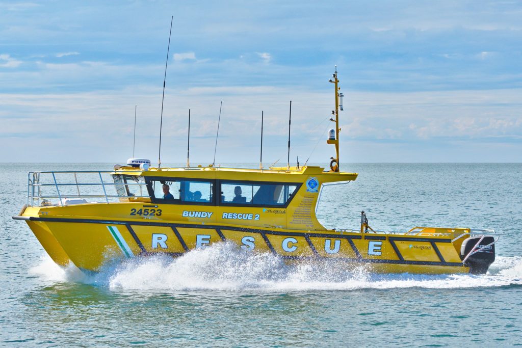 Bundaberg Marine Rescue vessel.