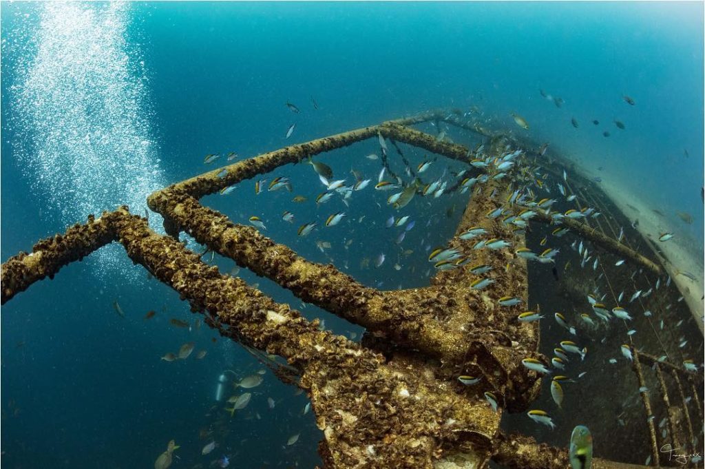 ex-HMAS Tobruk dive