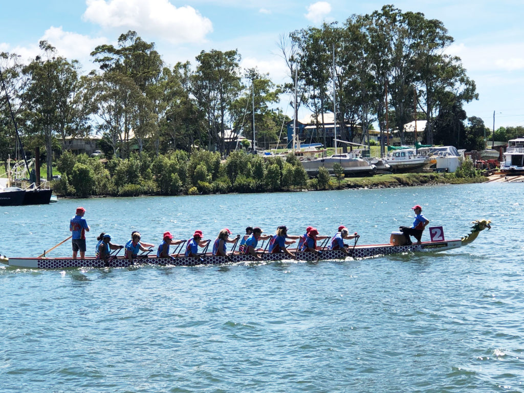 The regatta attracted teams from across the Wide Bay region.