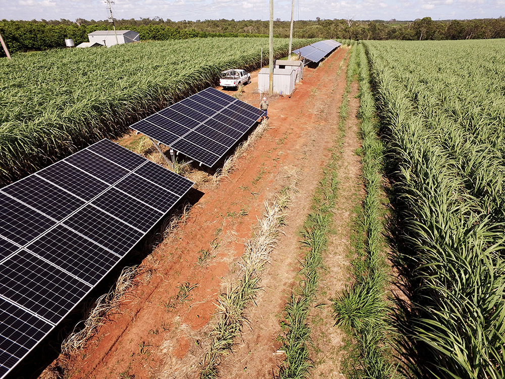 Solar irrigation field trial Bundaberg