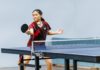 2019 Bundaberg Table Tennis Club women's open singles champion, Rebecca Tran.