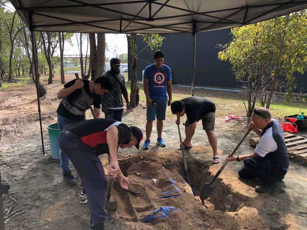 Students and staff from CQUniversity Bundaberg’s Interfaith and Cultural Diversity Society recently held a traditional cooking event