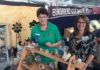 Gloria Gray and Vicki Lindeman from the Bundaberg Gem and Mineral Society