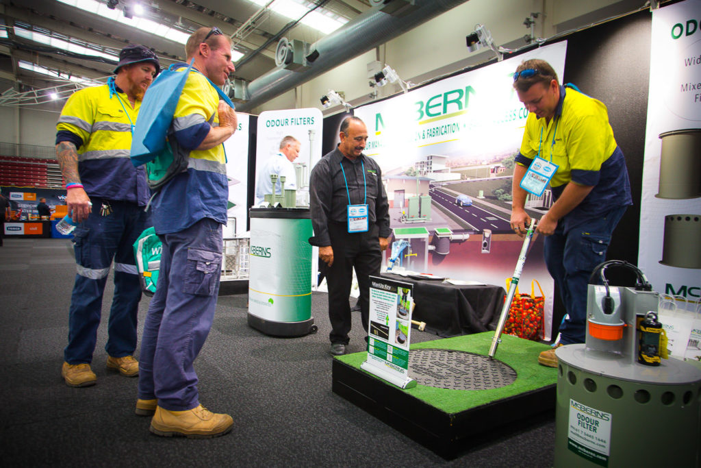 2018 Queensland Water Industry Operators Conference. Logan Metro Sports Centre, Brisbane, June 06, 2018. Picture-Patrick Hamilton