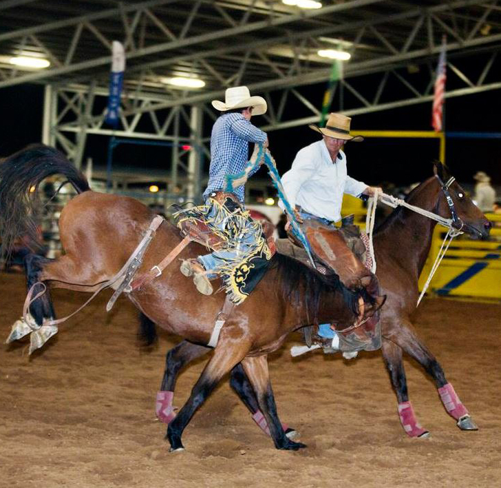 Rodeo action will take centre stage on Saturday evening with gates at the Recreational Precinct opening at 4pm.