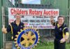 SOLD! Childers Rotary Club President Garth Robinson (left) and fellow Rotarian Graham Walker are keen to source listings for the forthcoming Childers Rotary Monster Auction to be held at the Childers Showgrounds.