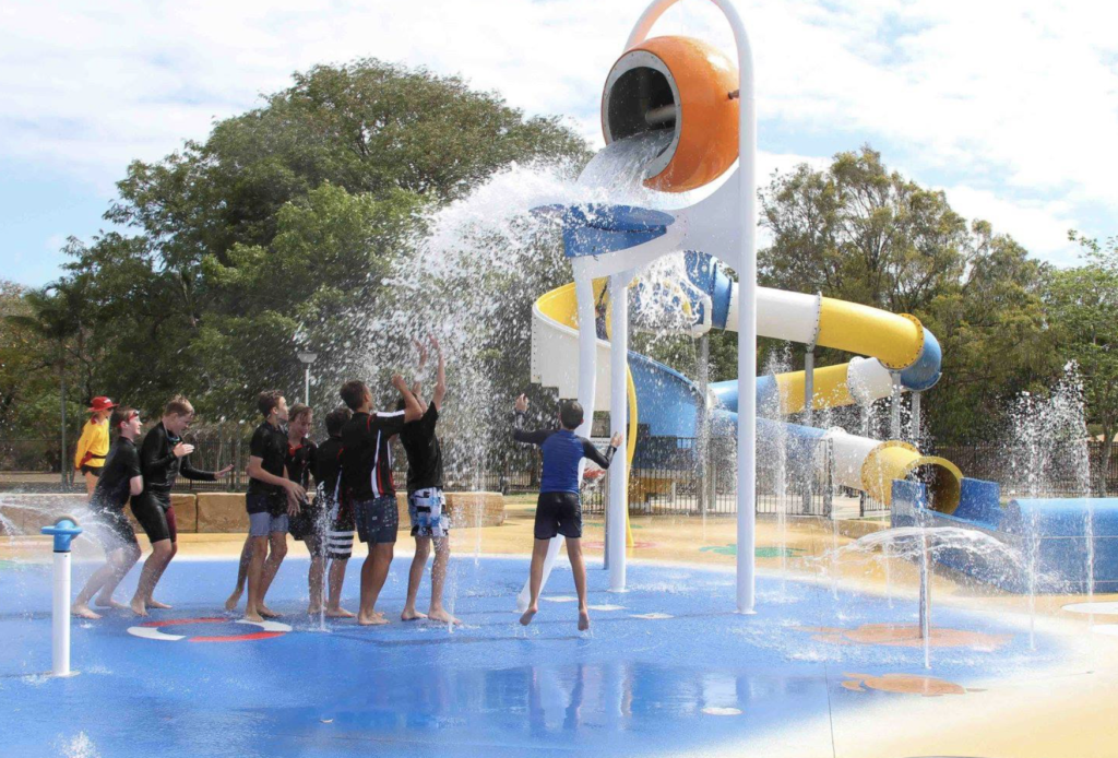 The Norville Pool water play area is one of the many projects already successfully delivered in partnership with Works for Queensland.