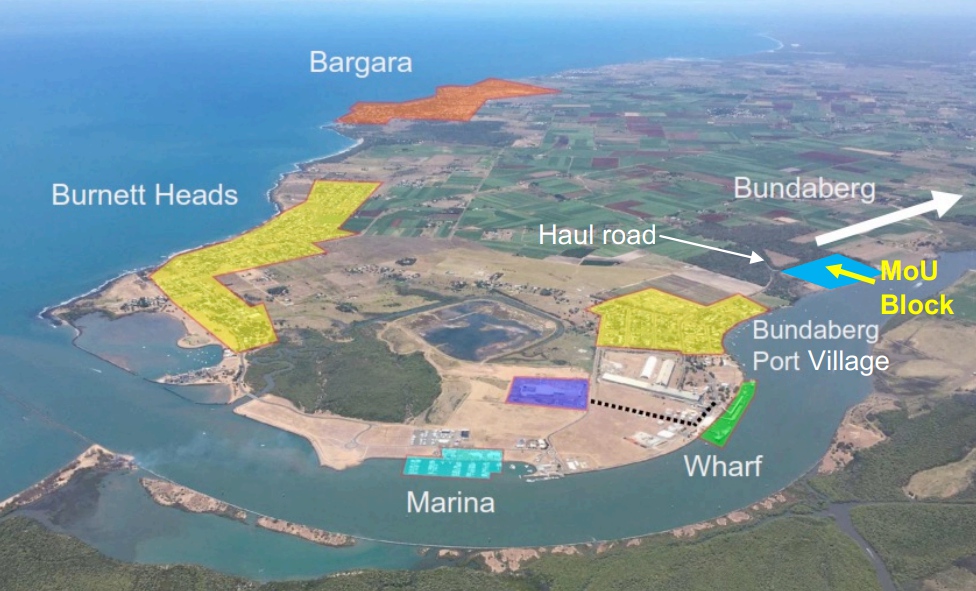 Australian Bauxite port block