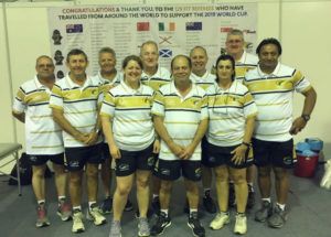 Touch Football World Cup referees in Malaysia including Dave Field from Coral Cove