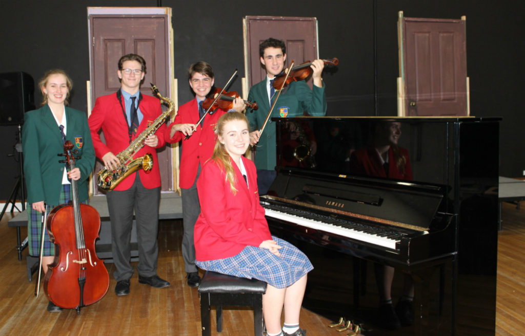 Charity concert involving students from St Luke's Anglican School and Shalom College