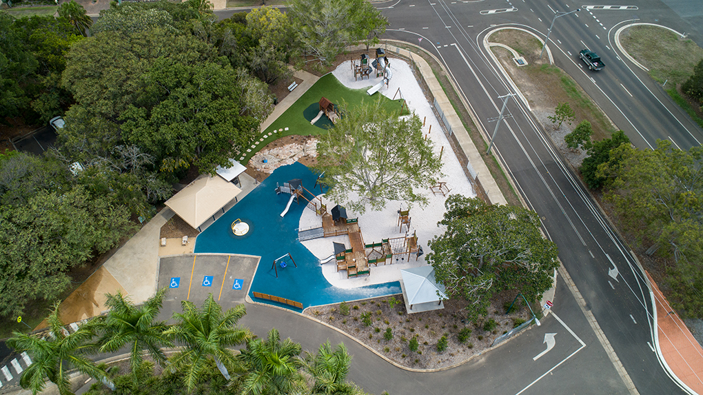 The Bundaberg Botanic Garden's new nature playground