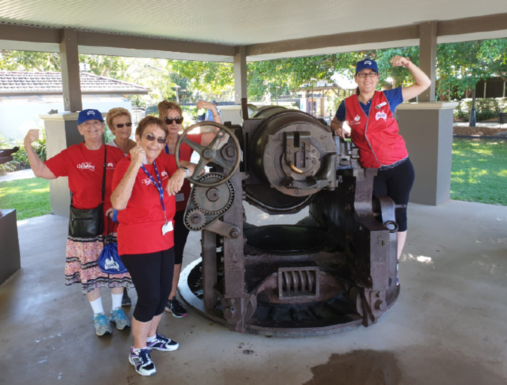 Apia Bundabergs Steppin Out community walking group