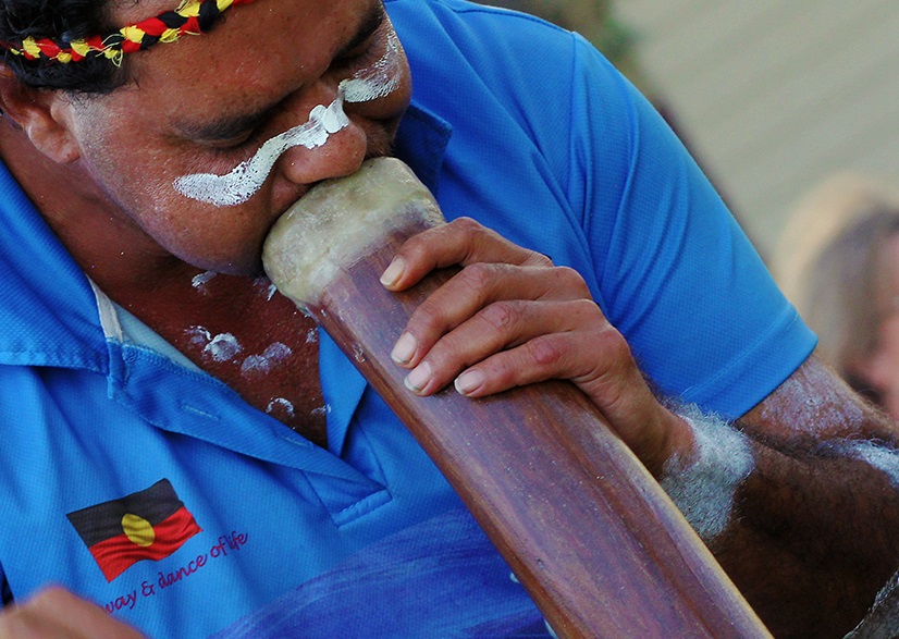 Byron Broome will be delivering traditional dance and didgeridoo at the NAIDOC event. 