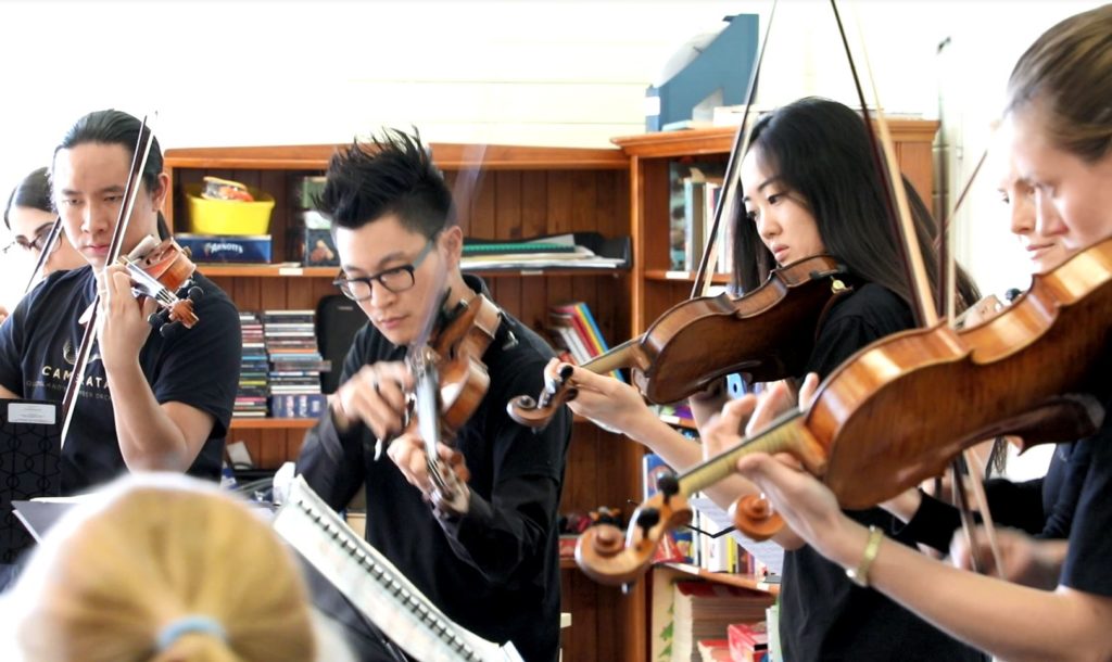 Camerata gave a special performance to Gracie Dixon Respite Centre clients this week.