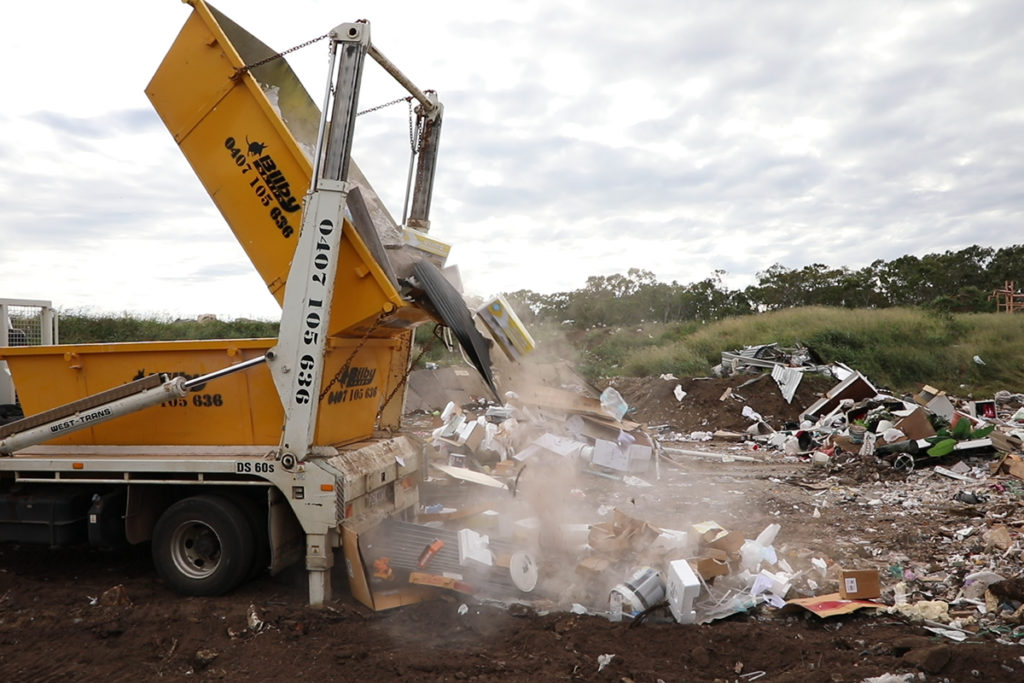 University Drive Waste Facility staff are expecting an influx of commercial customers ahead of the Queensland Government Waste Levy.