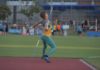 Hendre Kirchner took out second place in U18 javelin at Oceania Athletics Championship