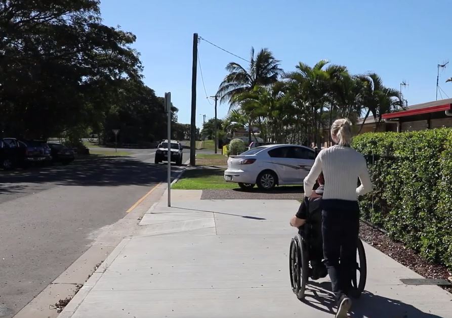 Carinbundi has welcomed a new North Bundaberg pathway that provides better access for its clients.
