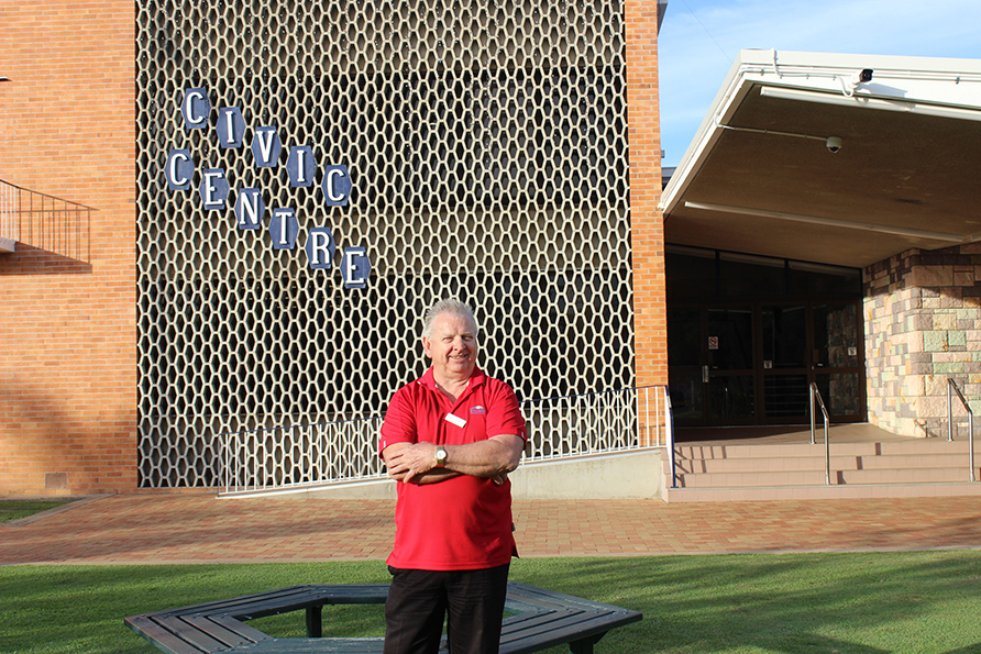 Robbie Cross has recently celebrated 30 years with Bundaberg Regional Council.