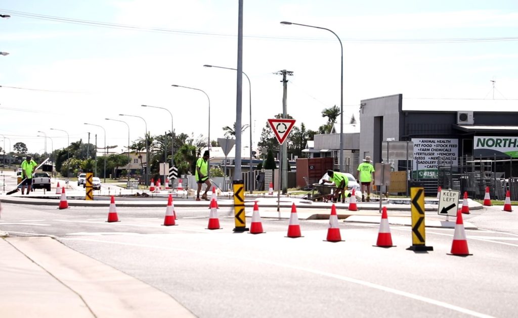 Queen Street roundabout