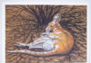 Suzanne Robinson’s pastel artwork of a doe kangaroo