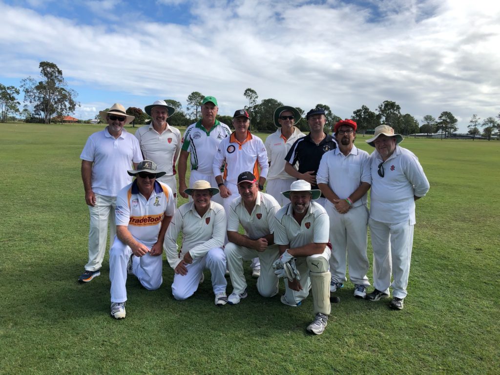 Veterans cricket team Bundaberg