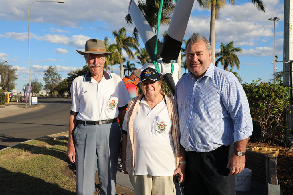 RAAF memorial propeller