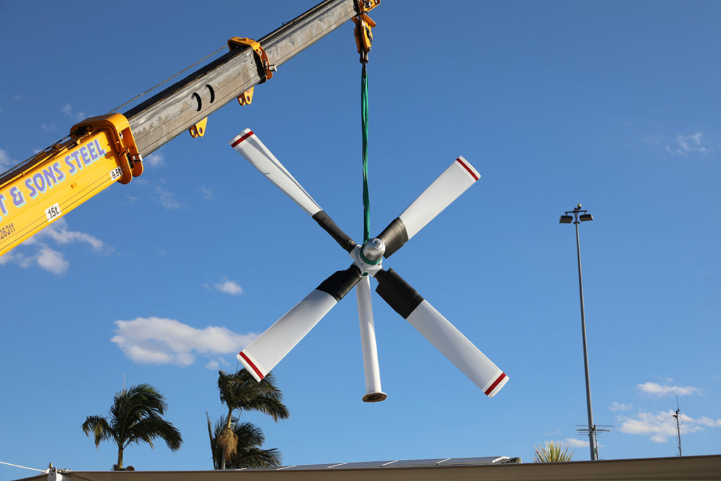 RAAF memorial propeller