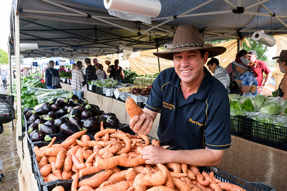 There will be produce and food galore at this year's Bundy Flavours 2019 event. 