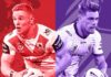 Kaufusi is backing the Dragons against Storm in Round 16 of the NRL. Source: nrl.com