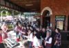 The Bundaberg Pub Rock Choir performing at the Childers Festival