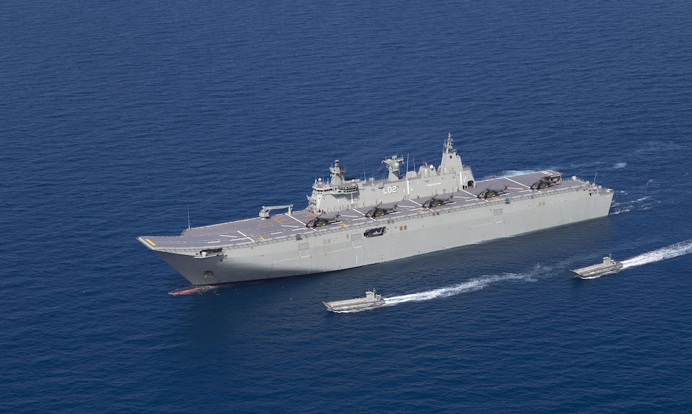HMAS Canberra Exercise Talisman Sabre Navy 2019