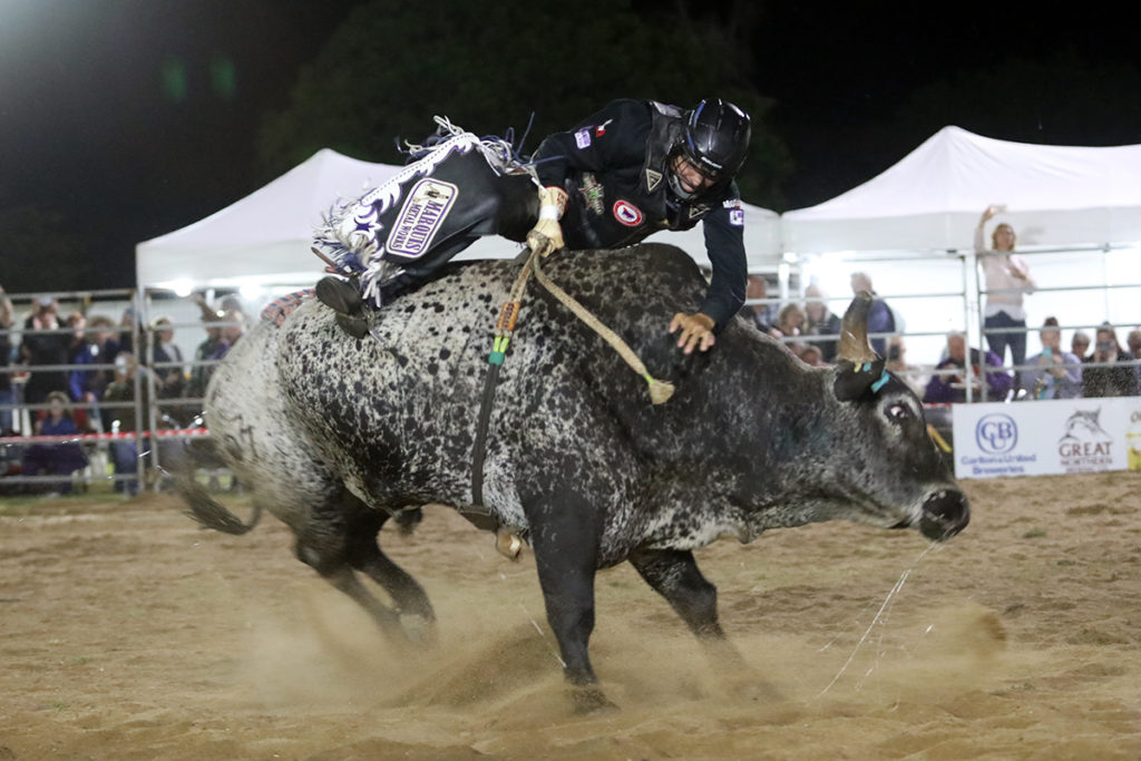 Burnett Heads bull riding