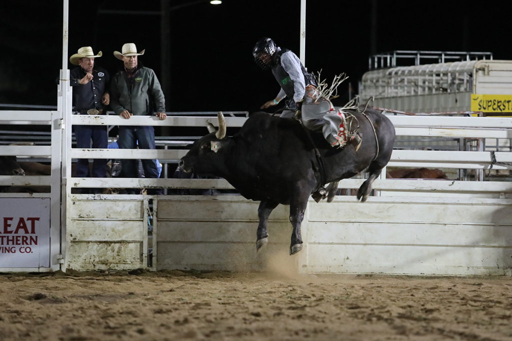 Burnett Heads bull riding