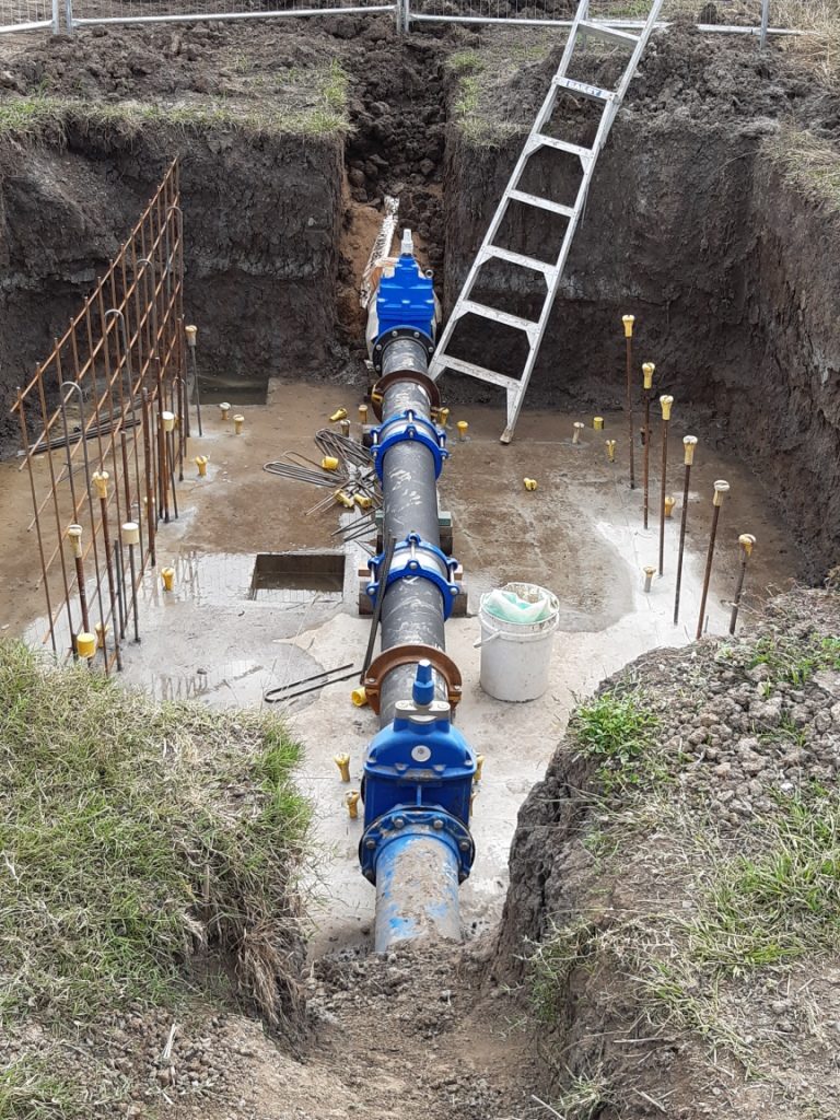 Fairymead Sewer Pump Station rising main