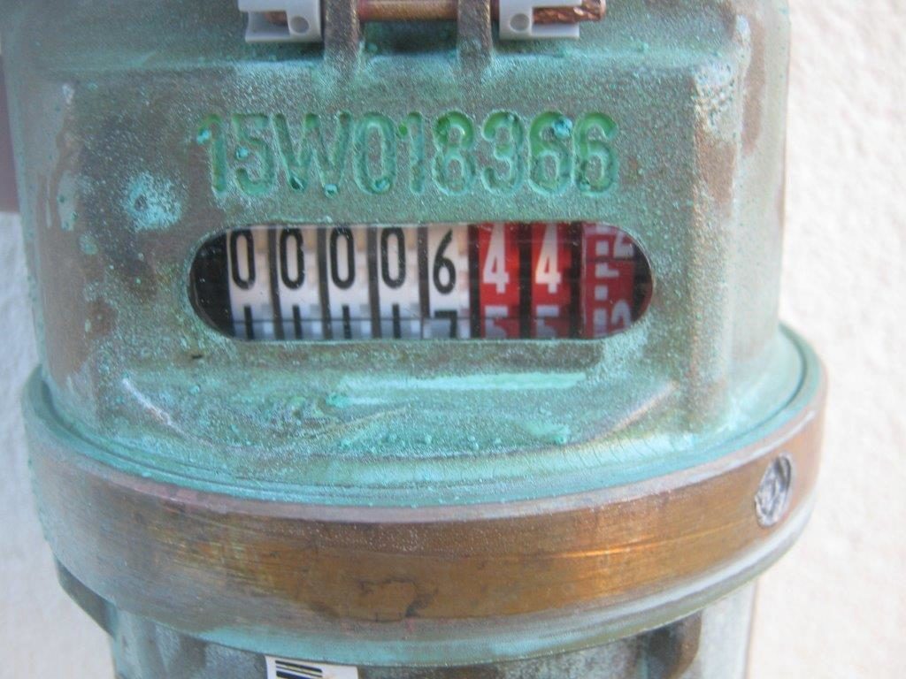 water meter reading