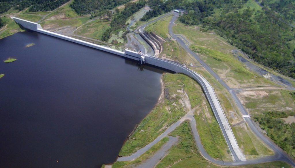 Water trading from Paradise Dam has increased.