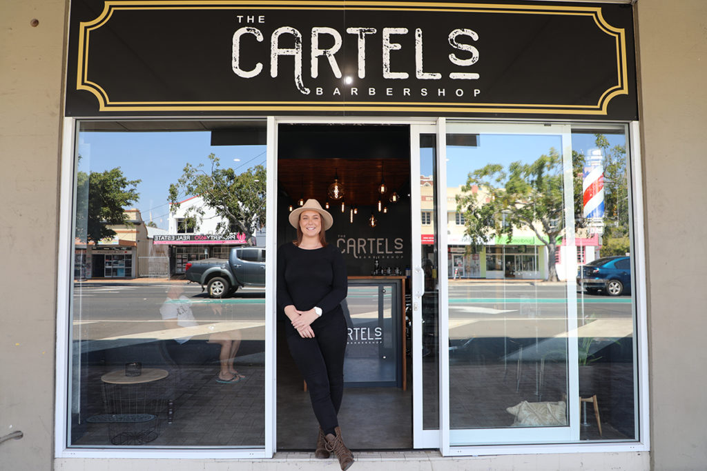 The Cartels Barber Shop: Jess Smoothy has just opened up the barber on Bourbong Street.