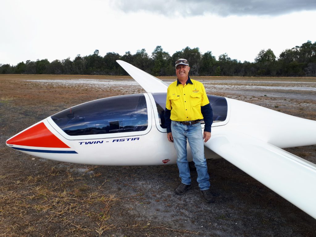 Bundaberg Gliding Club's Grant Davis